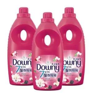 다우니 초고농축 섬유유연제 목련과 베리 본품 1L 3개