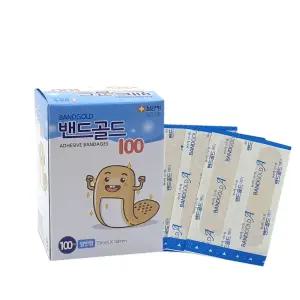 밴드골드 일회용밴드 100매입 상처보호