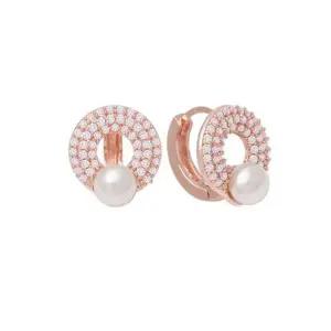 [오노마] ONM 14K골드핀귀걸이 14K 핀 귀걸이 로즈 진주