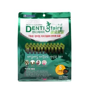 덴티페어리 클로로필 S 초소형견용 410g 포켄스 강아지 덴탈껌 낱개포장