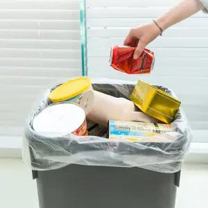 분리수거 평판 비닐봉투 100매 30L 40L 80L 투명 청색 재활용품 배접 쓰레기봉투 봉지 비닐봉지