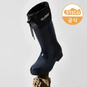 스티코 SEB-P36 작업용 장화 남녀공용 미끄럼방지 토캡 카프 PVC 반장화 선상 낚시