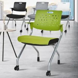 b1 반고정의자 접이식책상 가성비 공부방 중고생 녹색 도서관병원