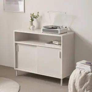 보루네오 마르체 올리 다용도 슬라이딩 높은 수납장1000 BSR006C (착불)