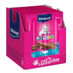 비타크래프트 고양이 반려묘 간식 캣스틱 연어 X20 BNS