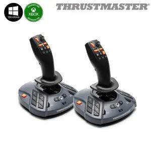 [트러스트마스터]SIMTASK FARMSTICK 2개 조이스틱 건설 팜 스틱(XBOX/PC) 핸들 조종 게임