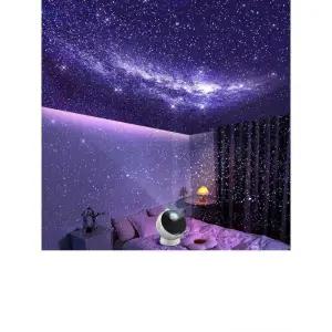 우주 프로젝터 갤럭시 별빛 행성 밤하늘 천장 무드등 무드등(6램프/충전식블루투스)