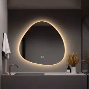 LED 화장실 물방울 조명거울