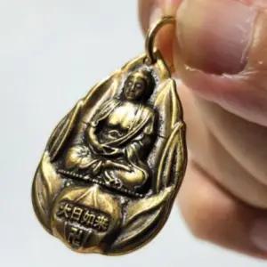 대일여래 신앙용품 부처님열쇠고리 불교 기념품 (45h8p)