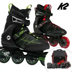 [케이투스케이트]성인 인라인스케이트 K2 핏 프로 모음 성인용 인라인+가방+보호대+헬멧 신발항균건조기...