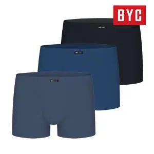 [BYC] 남성 드로즈 60수 면스판 사각팬티 인밴드 MNI5012 3매입