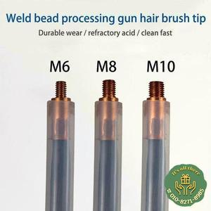 1pc 피클링 TIG 브러시 M6 M10 탄소 섬유 방지 커버 용접 도구 액세서리