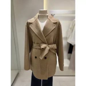 [SOUP](신세계 사우스시티) 벨티드 울혼방 하프 코트 (SBAHC30)