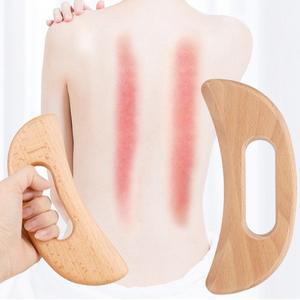 나무 셀룰라이트 마사지기 바디 괄사 도구 림프 배수 근육 스퍼 등 피로