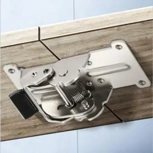 180도 접이식 가구 브라켓 1+1 (피스 포함) 경첩 받침 코너 꺽쇠 테이블 다리