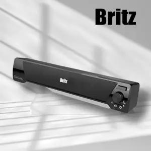 브리츠 BA-R9 컴퓨터 PC 사운드바 스피커 2채널 블랙