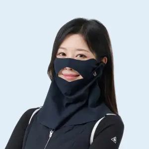 [유투스포츠]ML11 FW 더블로 가을겨울 약기모원단 자외선차단마스크 얼굴햇빛가리개 골프 자전거 러닝