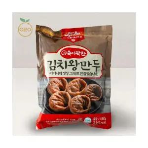 [전주한옥만두] 속이 꽉 찬 김치왕만두(냉동)1.05kg
