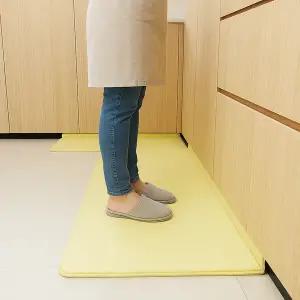 오라플 밀착 주방매트 발매트 무게분산 키친 욕실 PVC 부엌 논슬립 싱크대 발판 중형