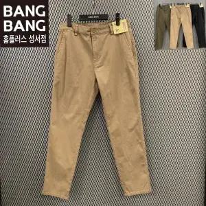 뱅뱅 HC04 남성가을 초겨울 레귤러 스판 면바지 밑위가 긴 부드러운 98면 허벅지 편한 바지 NPL760
