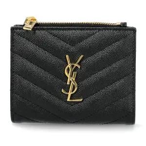 25FW  금장 모노그램 마틀라세 반지갑 575879 BOW01 1000