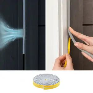 셀프 시공 현관문 틈막이 고무패킹 (2mm/5M)