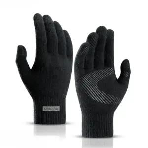 [콩심팥심]겨울 방한 남자 장갑 스마트폰 터치 기모 니트 장갑 성인털장갑