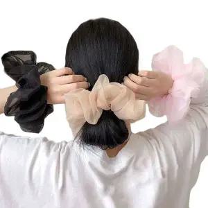 [콩심팥심]여성 패션 곱창밴드 데일리 헤어끈 고무줄 머리끈 신상곱창끈