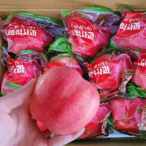 가정용 간편한 세척사과 3kg 소과 19~21과