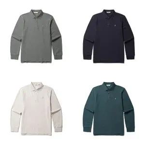 [올젠](타임스퀘어점패션관)솔리드 리플 가을 카라 티셔츠 ZOF3TT1306 4종택1