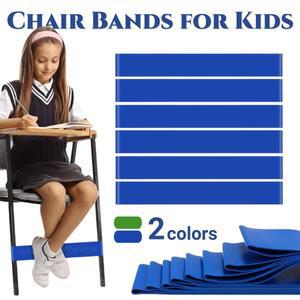 신축성 의자 밴드, 교실 의자 밴드, 책상 스트랩 밴드, 다채로운 의자 밴드, 피지티 피트 ADHD