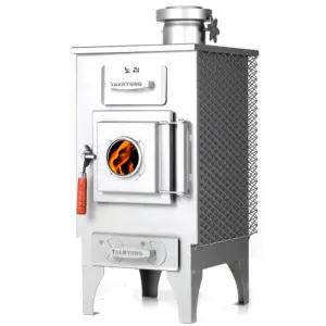 노라 화목난로 캠핑장 전원주택 낚시터 겸용 600도내열 S014