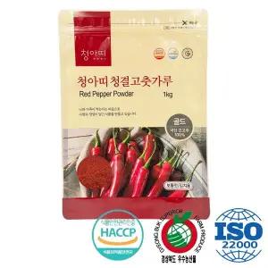 2025년 경북 의성(국내산) 청아띠 골드 고춧가루 보통맛 1kg
