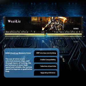 WuziliZ 메모리 DDR4 8G 16G 32GB 2400 2666 3200 데스크탑 컴퓨터 게임