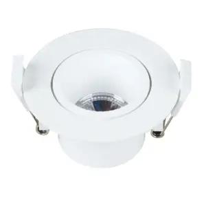 타공 60mm(2인치) LED 에코 케이브 원형 다운라이트 cob 매입등 3W 할로겐