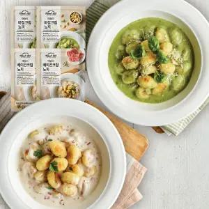 애슐리 크림 뇨끼 2종 4팩베이컨 크림2 바질크림 2 홈파티 밀키트 294945