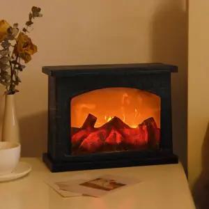 LED엔틱 벽난로 미니무드등 캠핑 불멍 SP-20