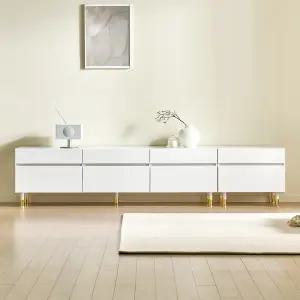 텐더 LPM 2400 높은 다리형 거실장 세트 티비다이 tv장 수납장