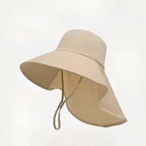 [셀러에이드]챙넓은 쿨링 넥가드 플랩 풀커버 썬캡 햇빛가리개모자 캐디모자