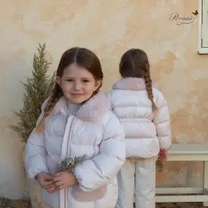 [대구백화점] [페리미츠]겨울 여아 퍼 배색 패딩 점퍼(P2543J051)