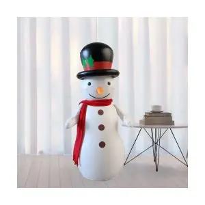 겨울 눈사람 대형 튜브 입체 오뚜기 장식