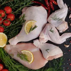 더미트 수입산 순살 닭다리살 2kg 3팩