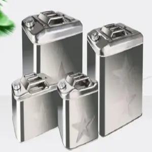 스텐 기름통 탱크 대용량 디젤 연료 60L 등유 사각 석유통 연료통