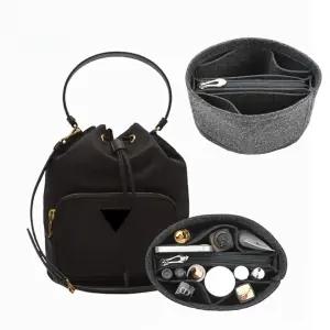 프라다 호환 이너백 버킷백 백인백 파우치 가방속정리 복조리 리폼