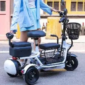 3륜 전기자전거 장보기 배달용 스쿠터 오토바이 30km 어르신