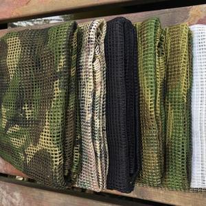 위장 메쉬 스카프 스나이퍼 베일 페이스 헤드 랩 야외 캠핑 하이킹 사냥 사격에 적합