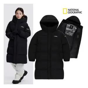 내셔널지오그래픽키즈 롱패딩 54UDW340 남아 여아 블랙 카이만 구스다운 겨울 점퍼 170딜 777887