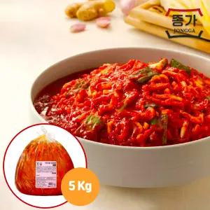 [얌얌마켓] 종가 사랑나눔 김장양념 5kg (아이스박스 포함) 김장시즌