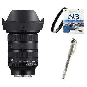 (컴온탑) 시그마 A 24-70mm F2.8 DG DN II [소니FE마운트] (재고보유) + 겐코 AIR MCUV 82mm + 포토리뷰 맨프로토 모노포드
