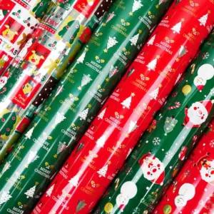 크리스마스 롤 포장지 53cmx17m 랜덤발송 선물 부활절 어린이집 답례품비닐 봉투 캐릭터 큰지 소형 책비닐